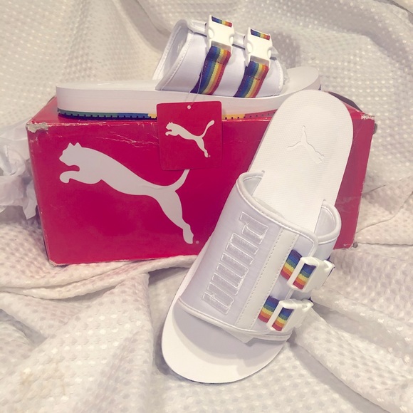 Puma rainbow slides - Picture 7 of 12